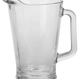 Clear Glass Pitcher - 60 oz