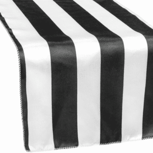Stripe Satin Table Runner