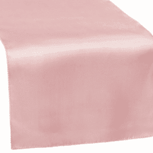Satin Table Runner - Dusty Rose/Mauve