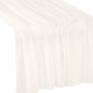 Chiffon Table Runner - Beige