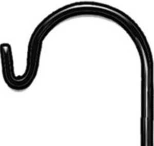 48" Outdoor Light with Shepherd Hook Hanging Plant Basket, Solar Lights, Lanterns, Bird Cage for Decoration