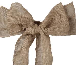 Burlap Sash / Bow