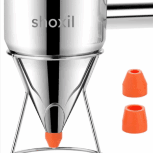 Pancake Batter Dispenser with Stand Great for Pancakes, Cupcakes, Chocolate Balls & Baked Goods
