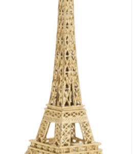 Eiffel Tower small statue centerpiece 10"