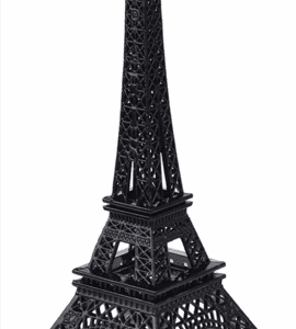 Eiffel Tower statue centerpiece