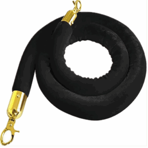 6' Black Rope Rental