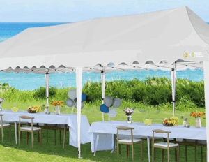 Frame Tent - 10 x 30 40/50 pp