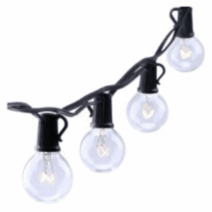Globe Lights - Sizes- 50ft Long