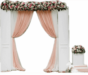 Tent ceiling draping | Ceiling fabric swags