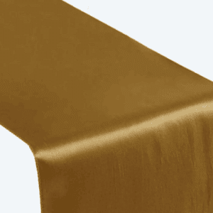 Satin Table Runners 12x108 inch - Gold