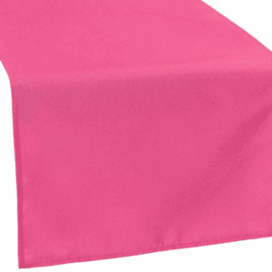 Polyester Table Runner - Fuchsia