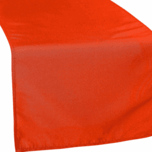 Polyester Table Runner - Red