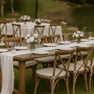 Sheer Chiffon Table runner - 10 ft