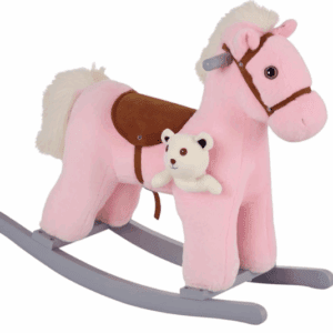 Kids Rocking Horse - Pink