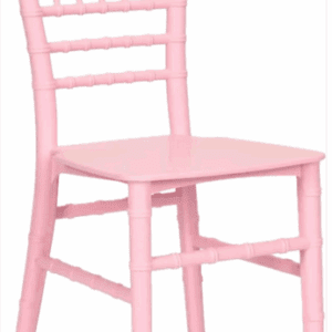 Kids Resin Chiavari Chair - Pink