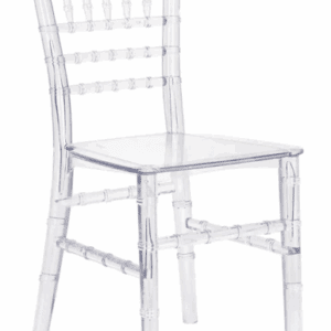Kids Resin Chiavari Chair - Clear