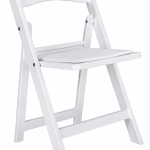 Kids Padded Folding Chair - White