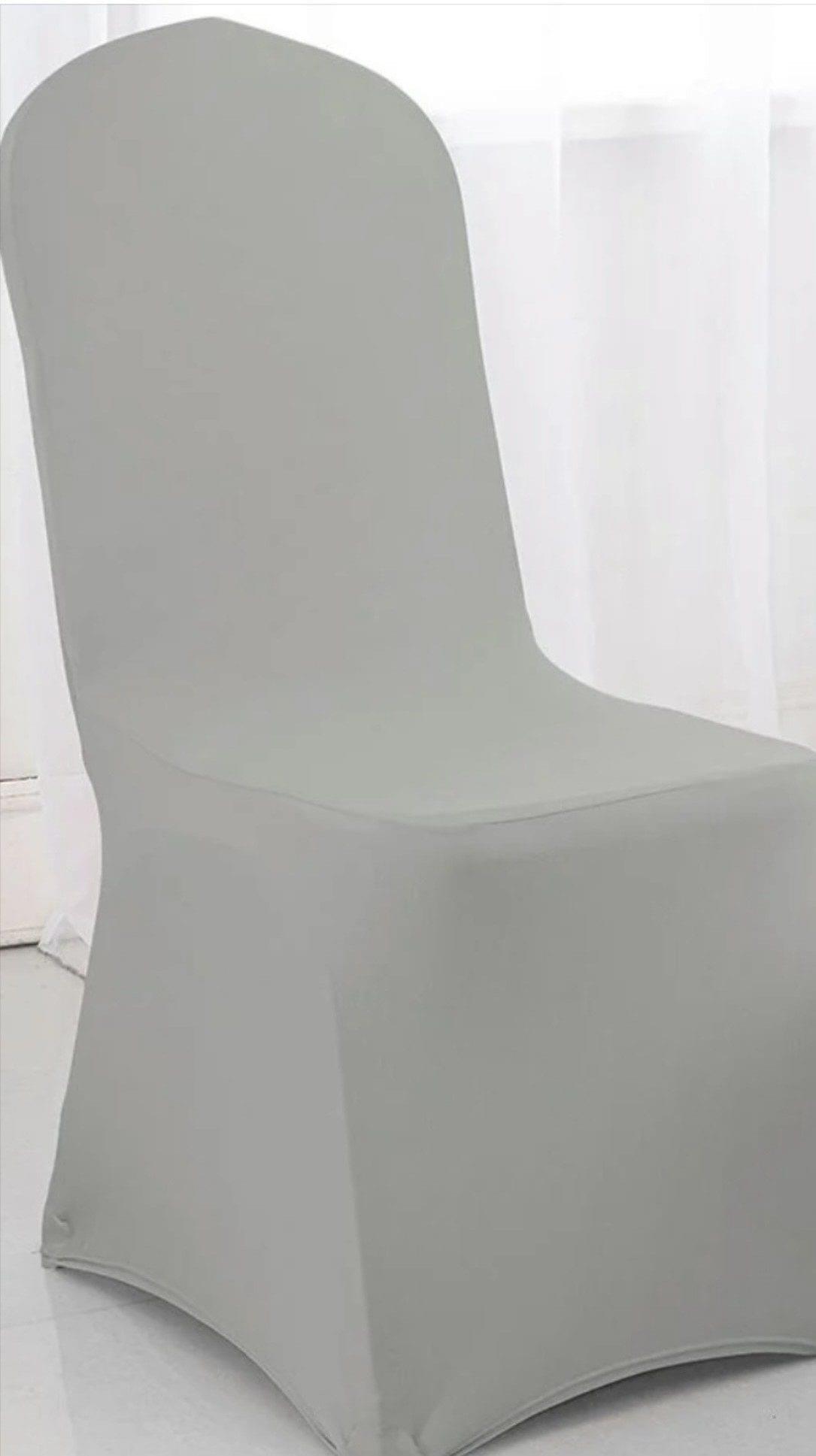 Spandex Chair Cover - Silver