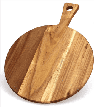 Cutting Board, Fruit Cheese, Serving Board, carving Board - Round 21" x 16" XL Extra